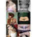 Временные татуировки в ассортименте Waterproof body tattoo stickers